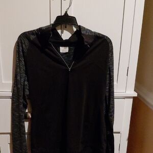 Danskin Now Black and Gray Women's Top